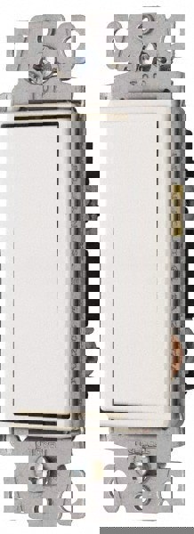 1 Pole, 120 to 277 VAC, 15 Amp, Commercial Grade Rocker Wall Switch